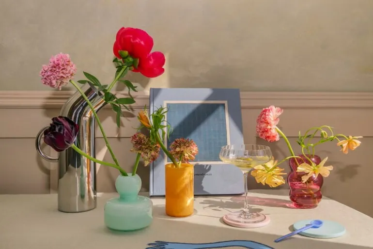 1616 / arita japan SB coaster, pink