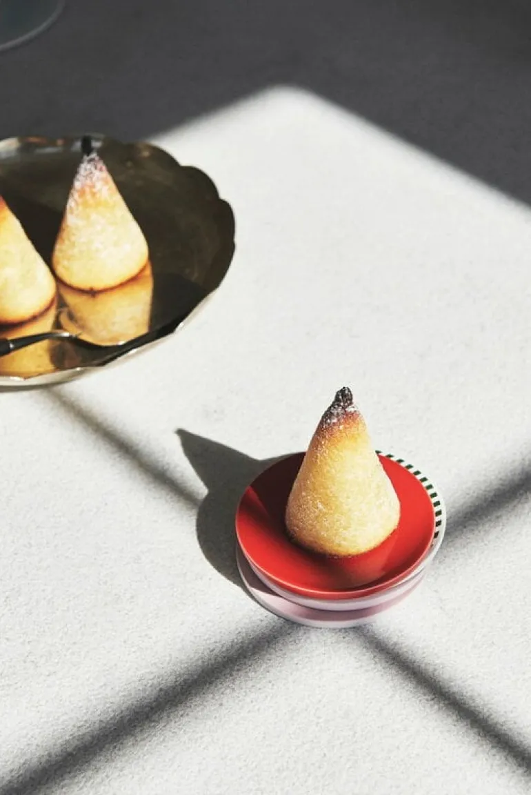 1616 / arita japan SB coaster, grid, red