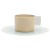 1616 / arita japan SB coffee cup and saucer, 170 ml, light brown