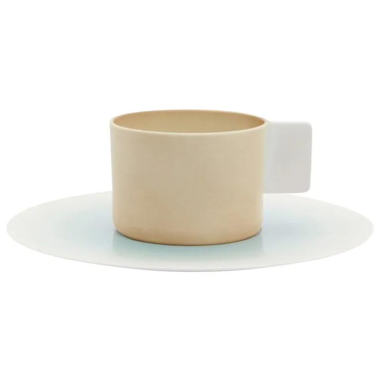 1616 / arita japan SB coffee cup and saucer, 170 ml, light brown