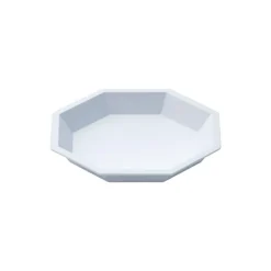 1616 / arita japan TY Anise 150 plate, unglazed grey