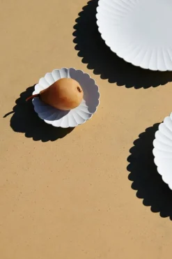 1616 / arita japan TY Palace 220 plate, unglazed grey