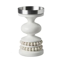 Aarikka Keisarinna candleholder, white