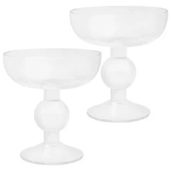 Aarikka Kupla dessert bowl, 2,5 dl, set of 2, clear