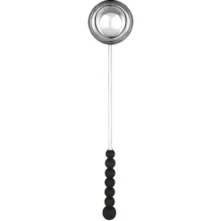 Aarikka Nuppu sauna ladle, steel - black