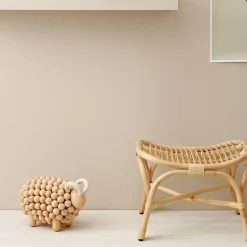 Aarikka Pässi figurine,  varnished wood