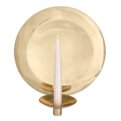 Aarikka Uusikuu candle sconce, brass