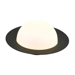 AGO Alley Still table lamp, small, charcoal