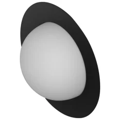 AGO Alley wall lamp, large, charcoal