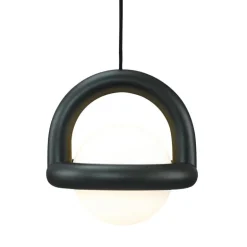 AGO Balloon pendant, dimmable, charcoal
