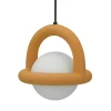 AGO Balloon pendant, dimmable, mustard