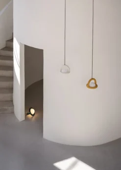 AGO Balloon pendant, dimmable, mustard
