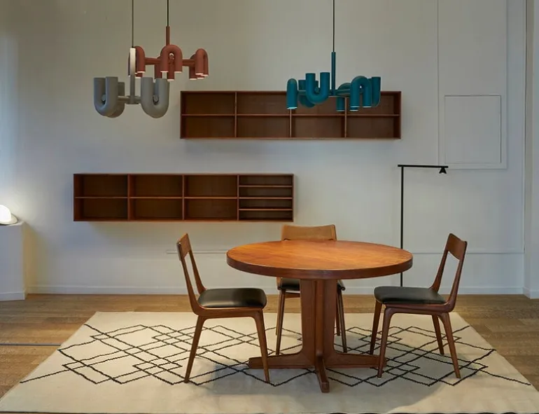 AGO Cirkus chandelier, small, terracotta