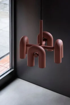 AGO Cirkus chandelier, small, green