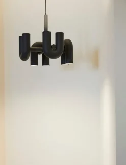 AGO Cirkus chandelier, small, charcoal