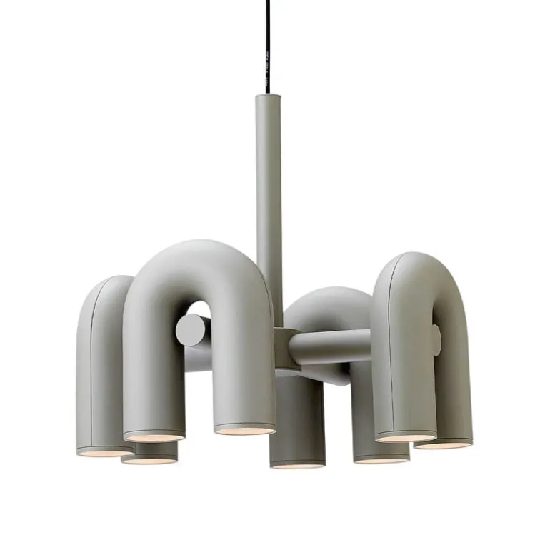 AGO Cirkus chandelier, small, grey