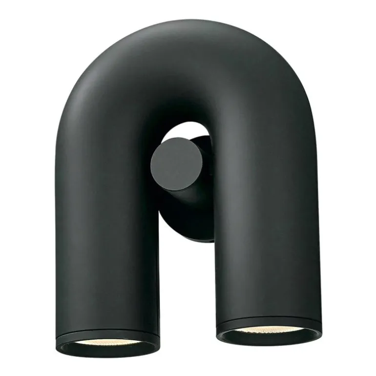 AGO Cirkus wall lamp, charcoal