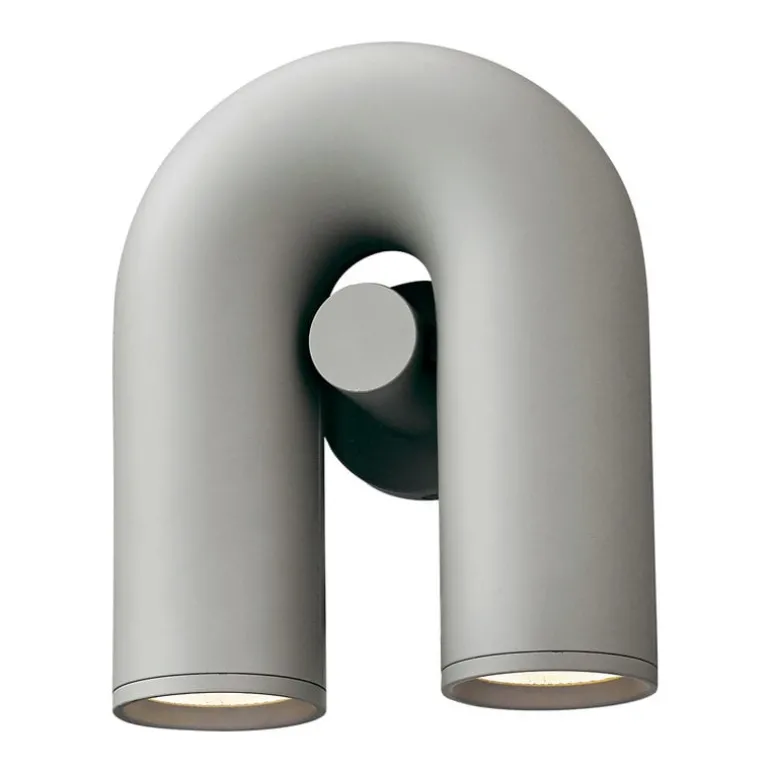 AGO Cirkus wall lamp, grey