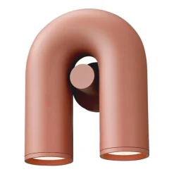 AGO Cirkus wall lamp, terracotta
