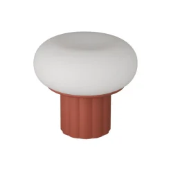 AGO Mozzi Able portable table lamp, terracotta