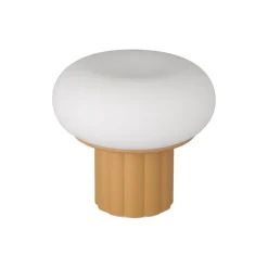 AGO Mozzi Able portable table lamp, mustard