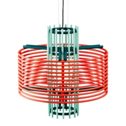 AGO Nova pendant, coral - mint green