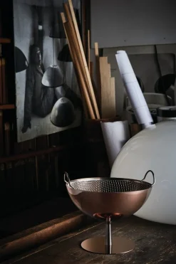 Alessi AC04 fruit bowl/colander, steel