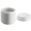Alessi Birillo cotton swabs holder, white