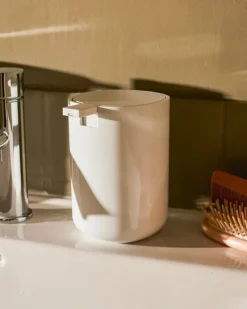 Alessi Birillo liquid soap dispenser, 13,5 cm, white