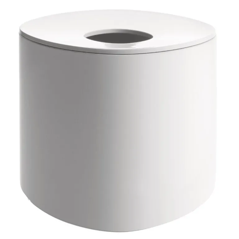 Alessi Birillo tissue box, 15 cm, white