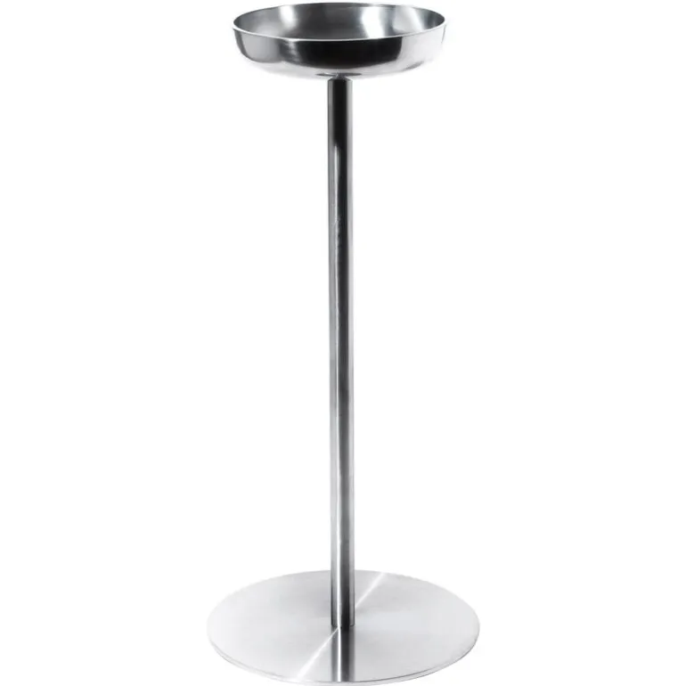 Alessi Bolly wine cooler stand, 63 cm, stainless steel
