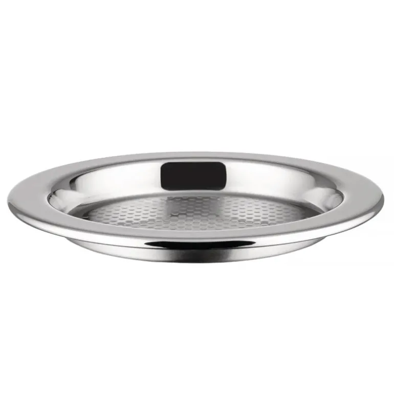 Alessi Bottle coaster, stainless steel