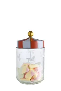 Alessi Circus glass jar, 1 L