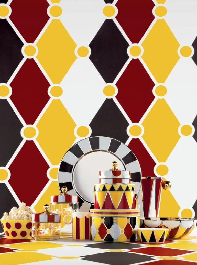 Alessi Circus glass jar, 0,5 L