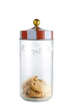 Alessi Circus glass jar, 1,5 L