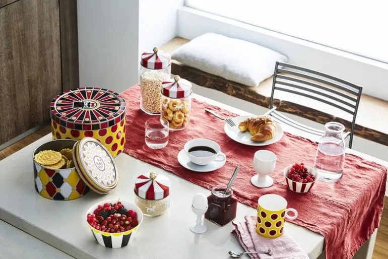 Alessi Circus glass jar, 0,75 L