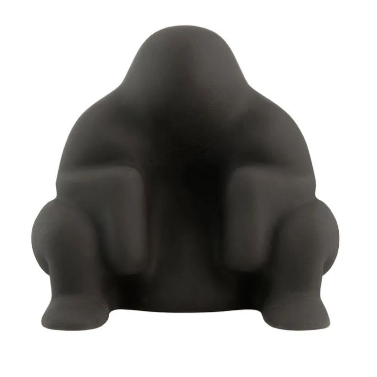 Alessi Dédé doorstop, black