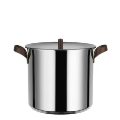 Alessi Edo cookware set, 4 pots with 3 lids