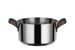 Alessi Edo cookware set, 4 pots with 3 lids