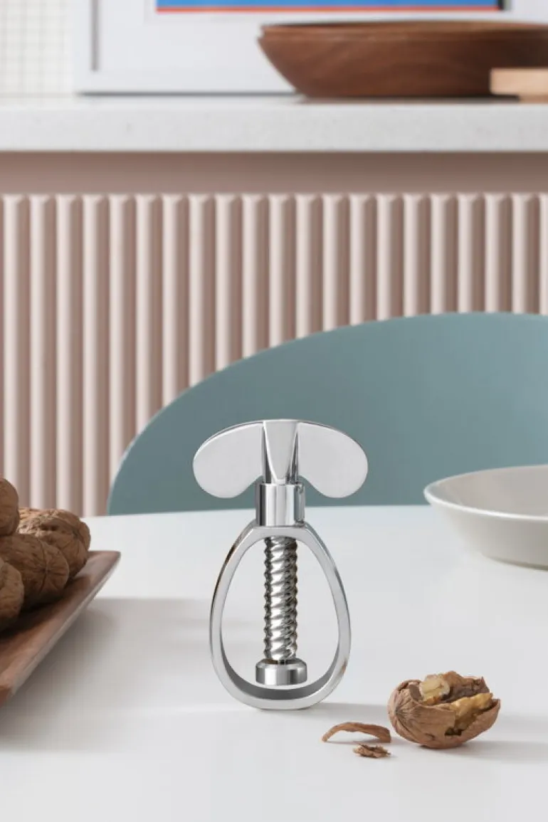 Alessi Farfalla nutcracker, mirror polished steel