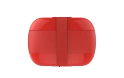 Alessi Food à porter lunch box, red