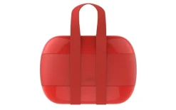 Alessi Food à porter lunch box, red