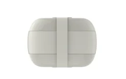 Alessi Food à porter lunch box, light grey