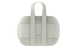 Alessi Food à porter lunch box, light grey