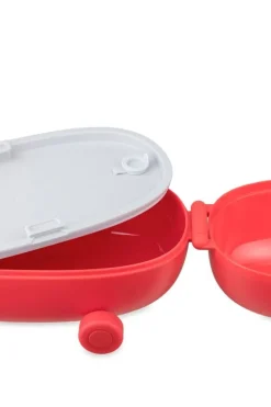 Alessi Food à porter snack box, red