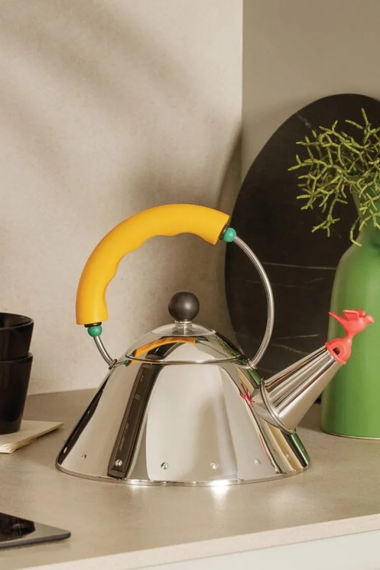 Alessi Kettle 9093/1, 1 L, yellow