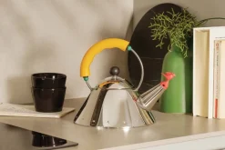 Alessi Kettle 9093/1, 1 L, yellow