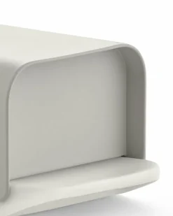 Alessi Mattina butter dish, grey