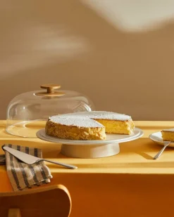 Alessi Mattina cake stand, grey