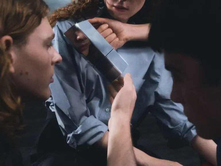 Alessi Menhir espresso coffee maker, 6 cups, stainless steel